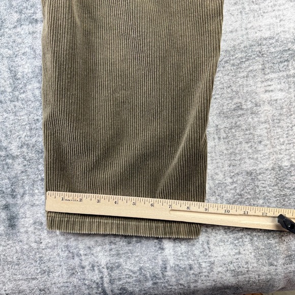 VTG Polo Ralph Lauren Cargo Corduroy Pants Men 32x30 (30x30) Brown Wide Wale 90s - Picture 11 of 13
